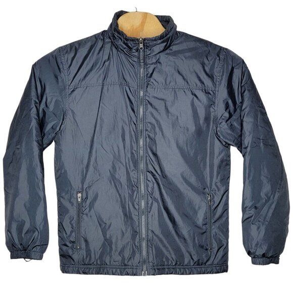 LL Bean Small Regular Men's Black Nylon /‎ Polyester Full Zip Jacket - Picture 1 of 5
